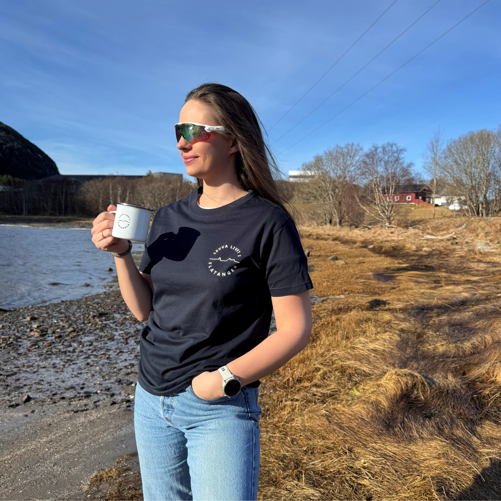 Levva Livet i Flatanger t-skjorte Unisex
