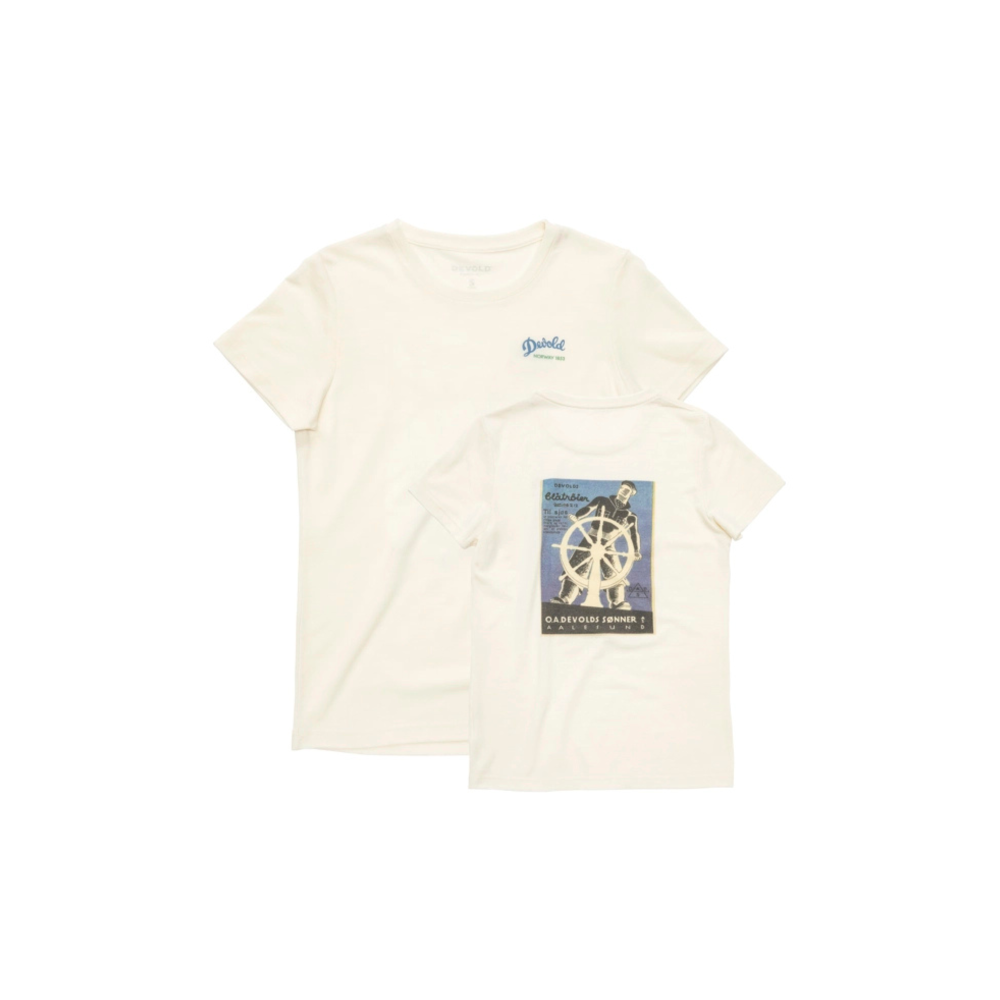 Devold Sailor t-skjorte dame