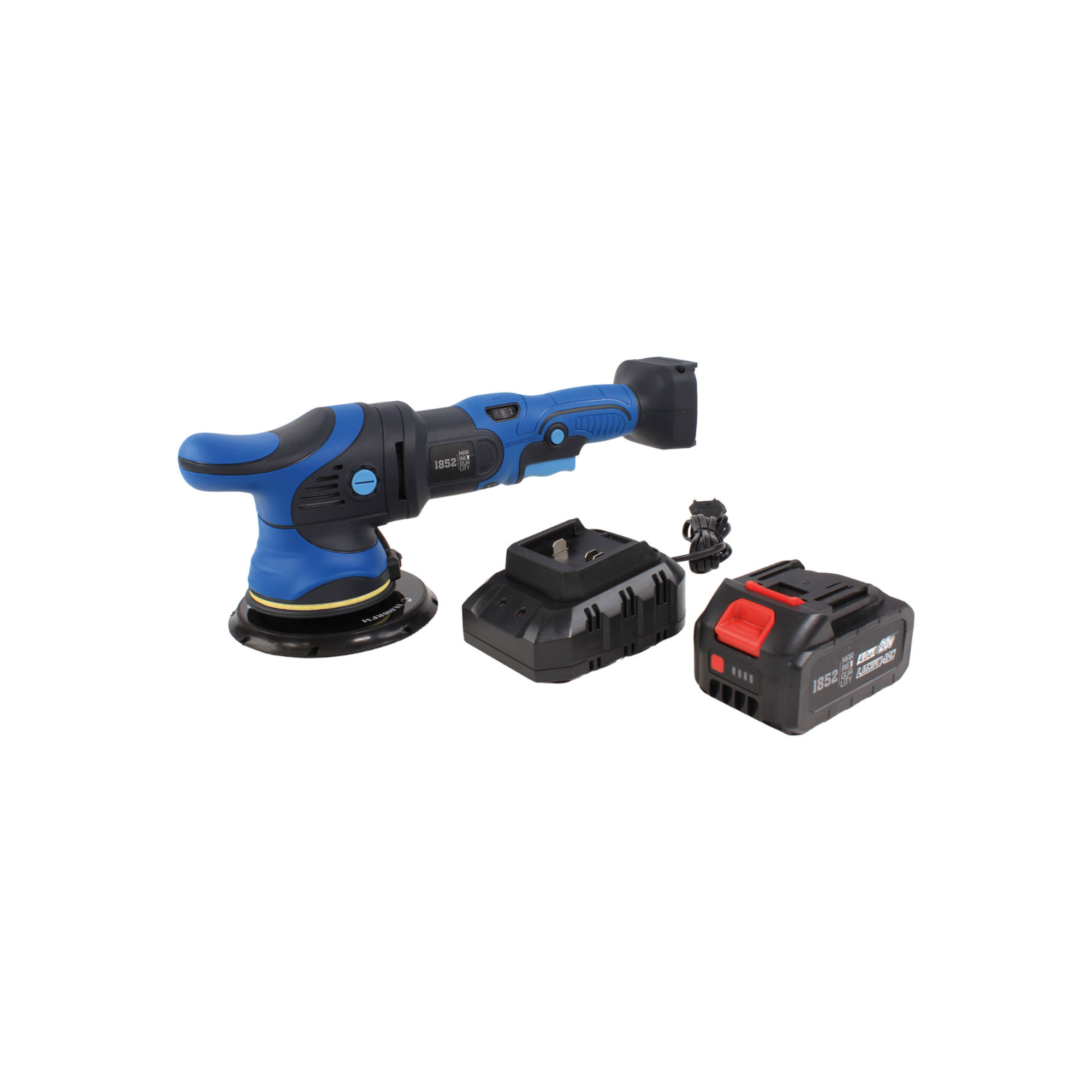 1852 Batteridrevet poleringsmaskin 20V 4Ah