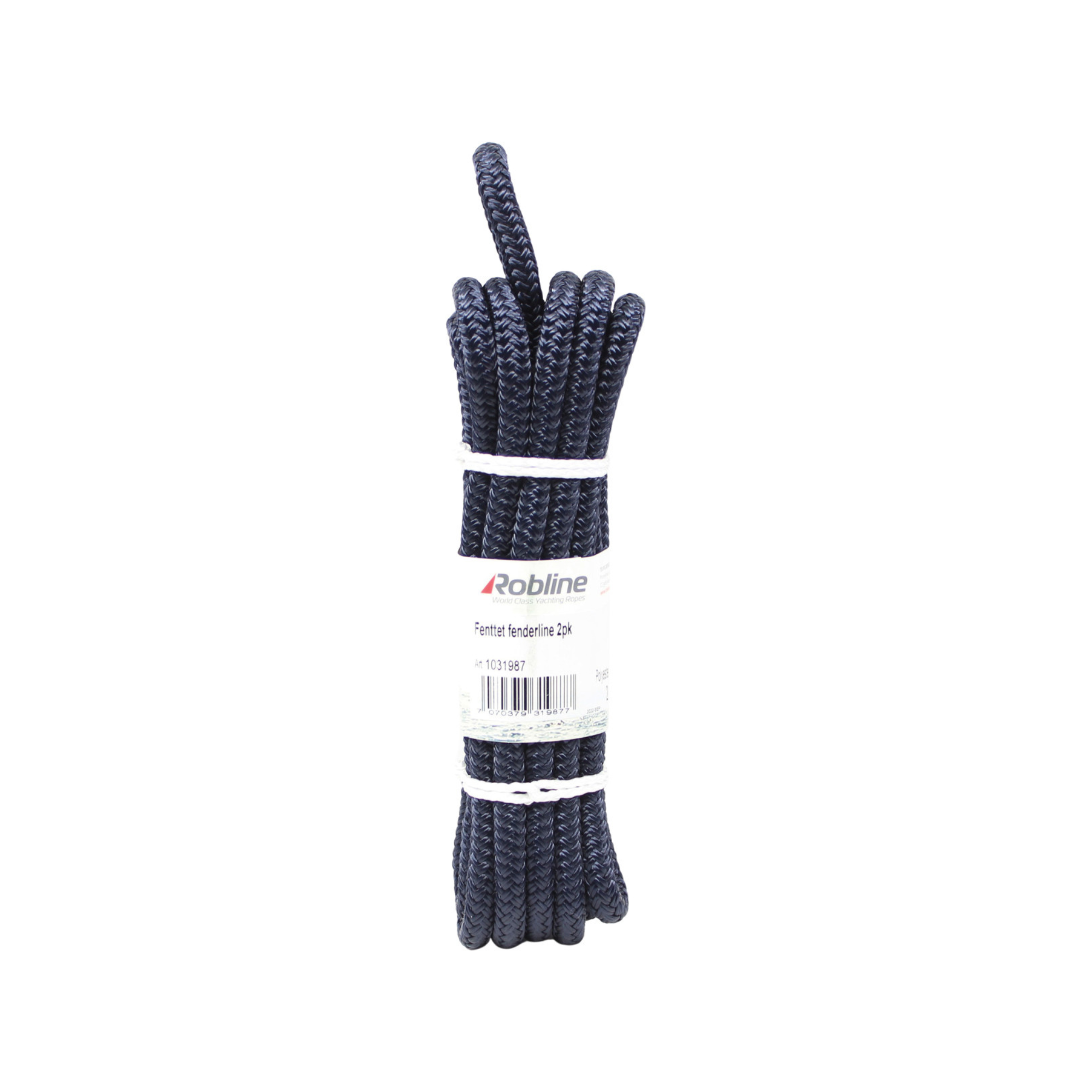 Robline Flettet fenderline 2-pk marineblå