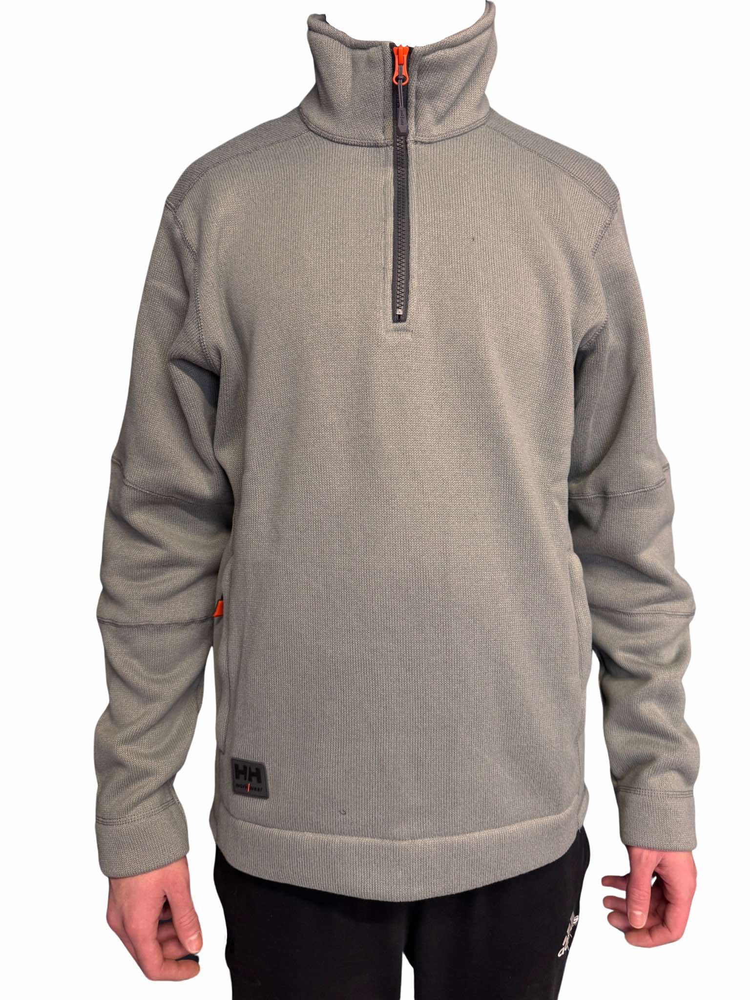 Fleecegenser strikket zip HH Kensington