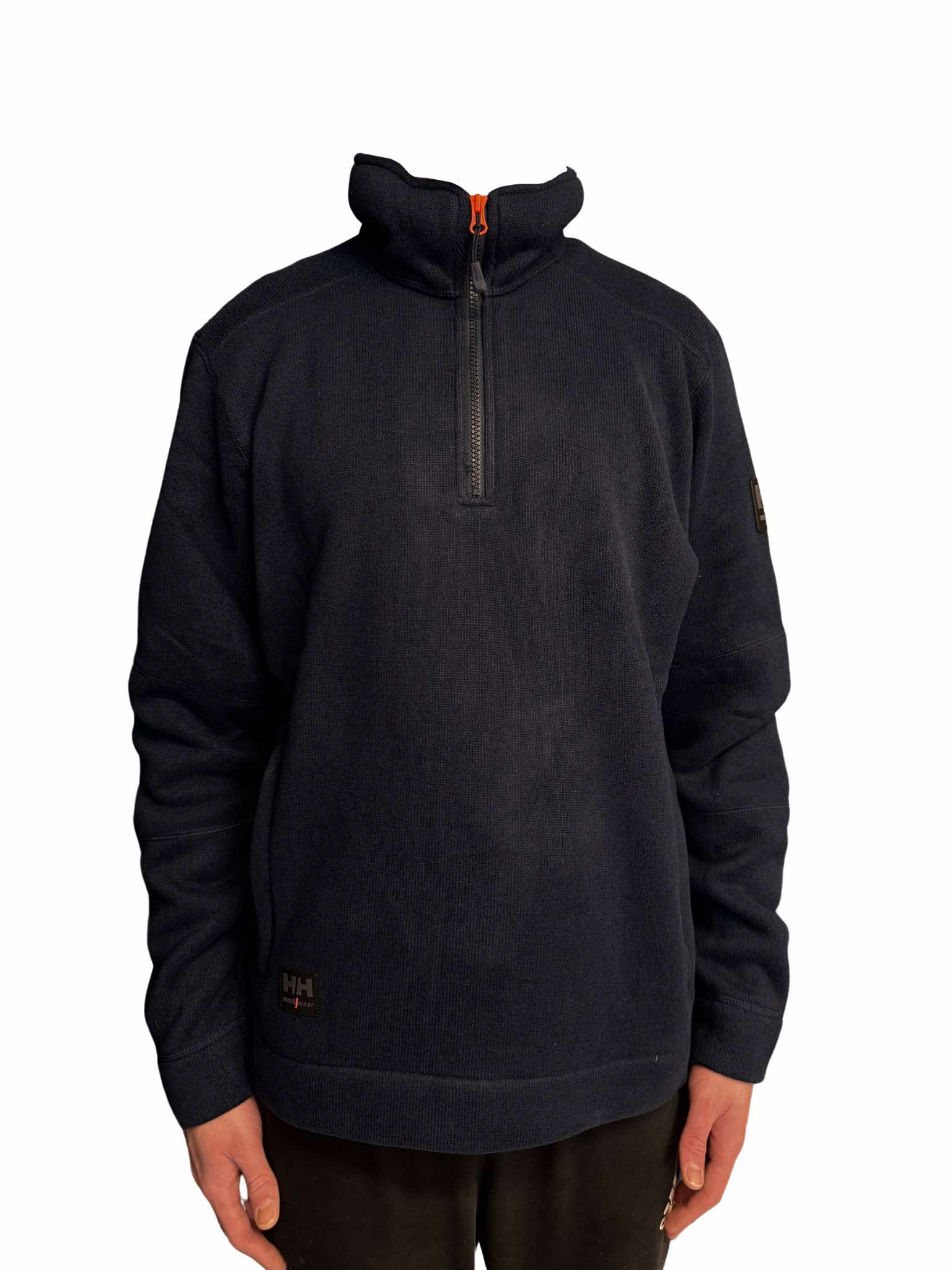 Fleecegenser strikket zip HH Kensington