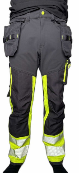 Helly Hansen Håndverksbukse HH® ICU HiVis kl.1