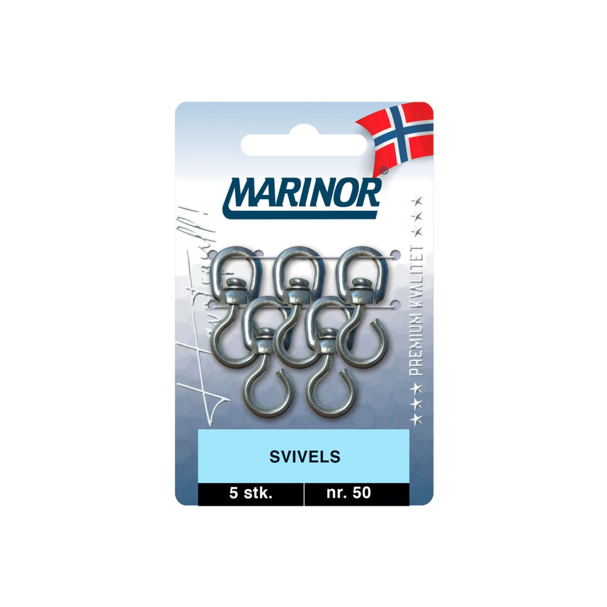 Svivels Nr. 50. 4-pk