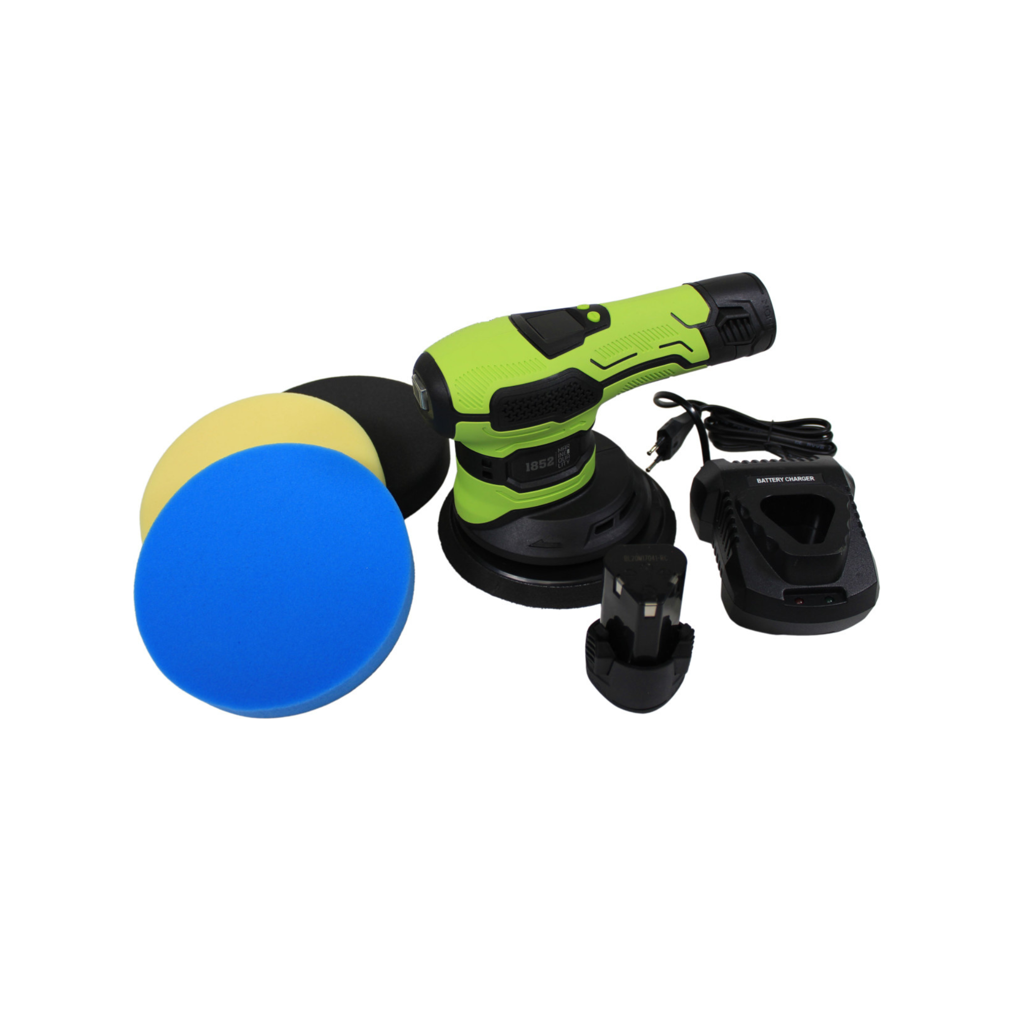 1852 Batteridrevet poleringsmaskin 12V m/2 batterier