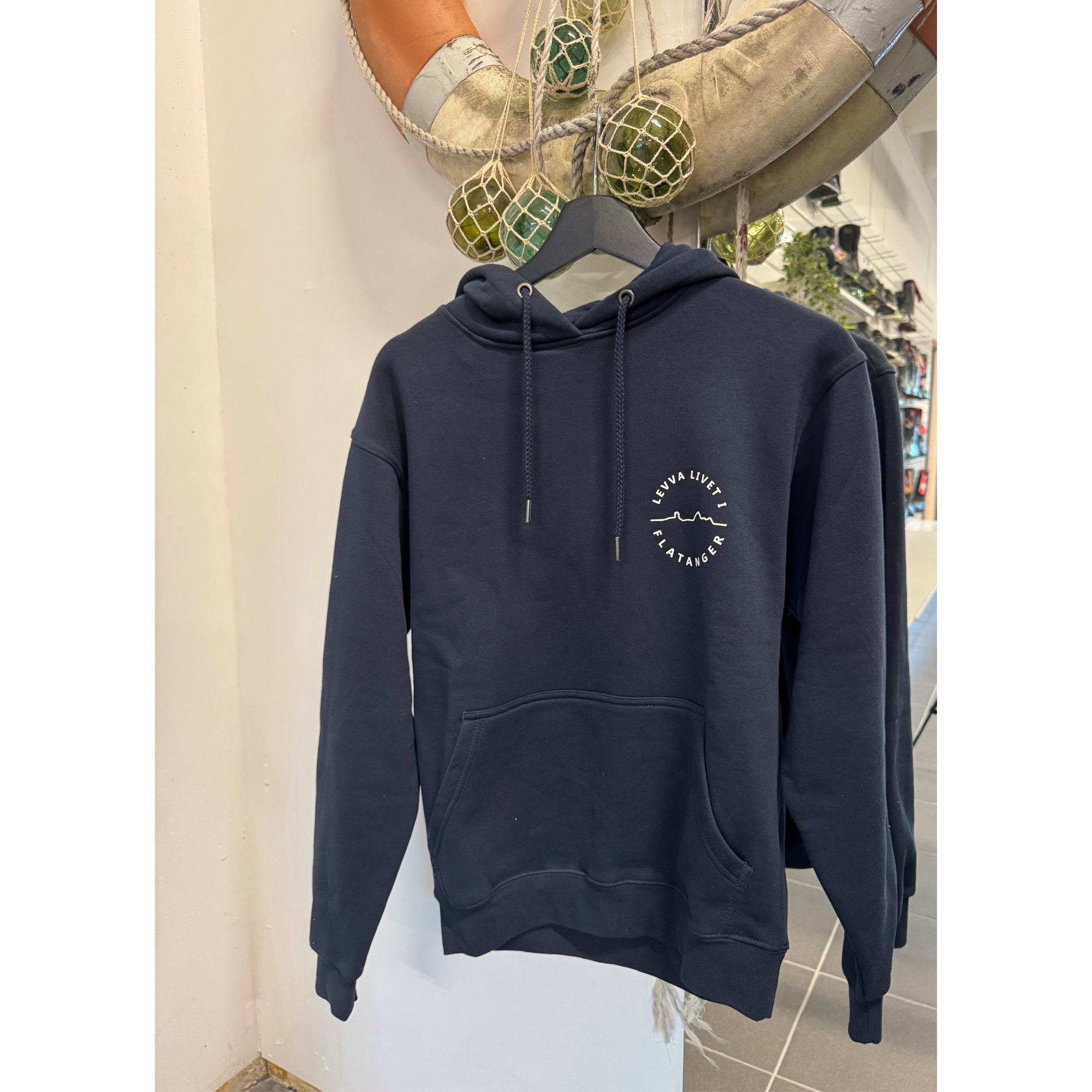 Levva livet i Flatanger hettegenser Unisex