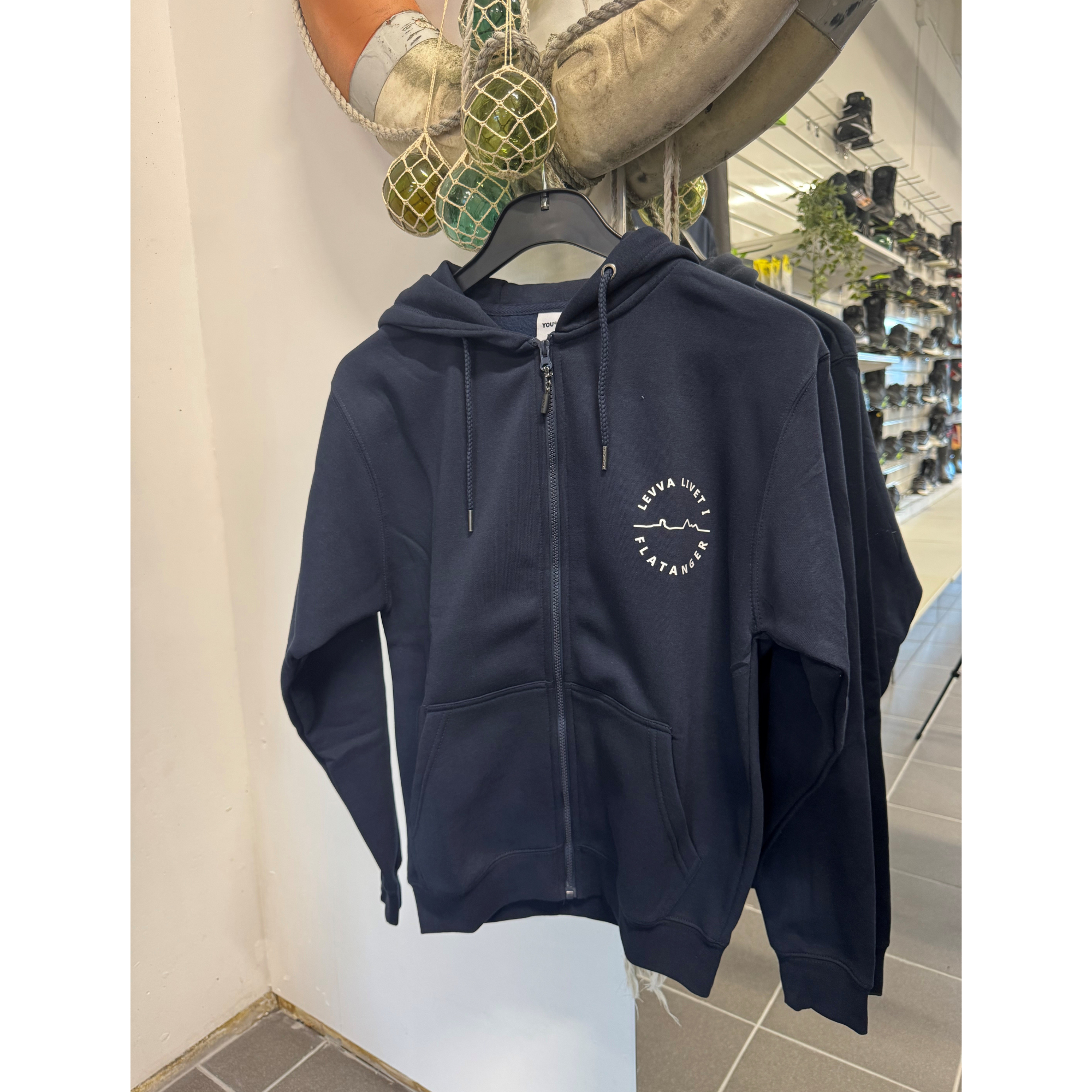 Levva livet i Flatanger Hettejakke Unisex