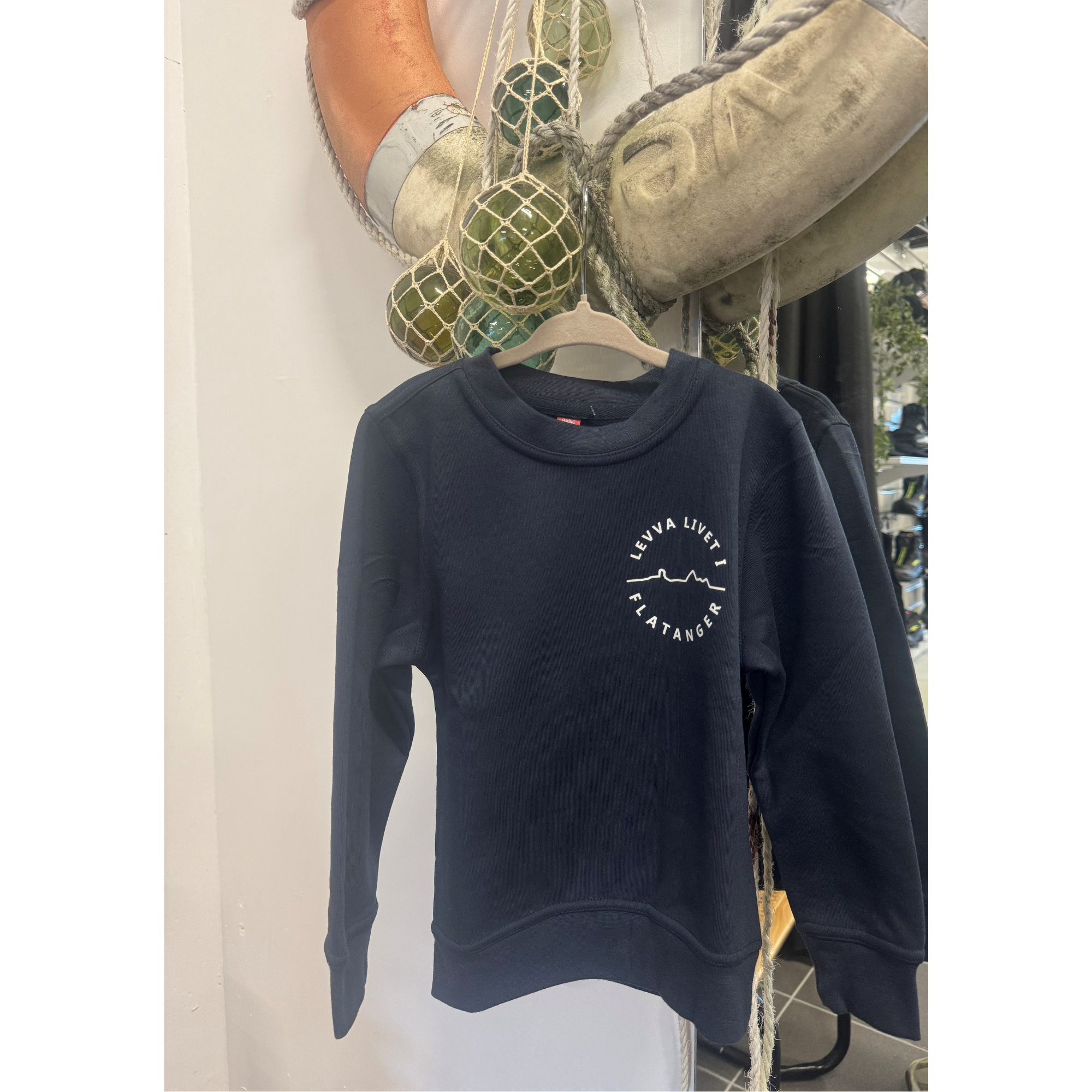 Levva Livet i Flatanger college genser Barn