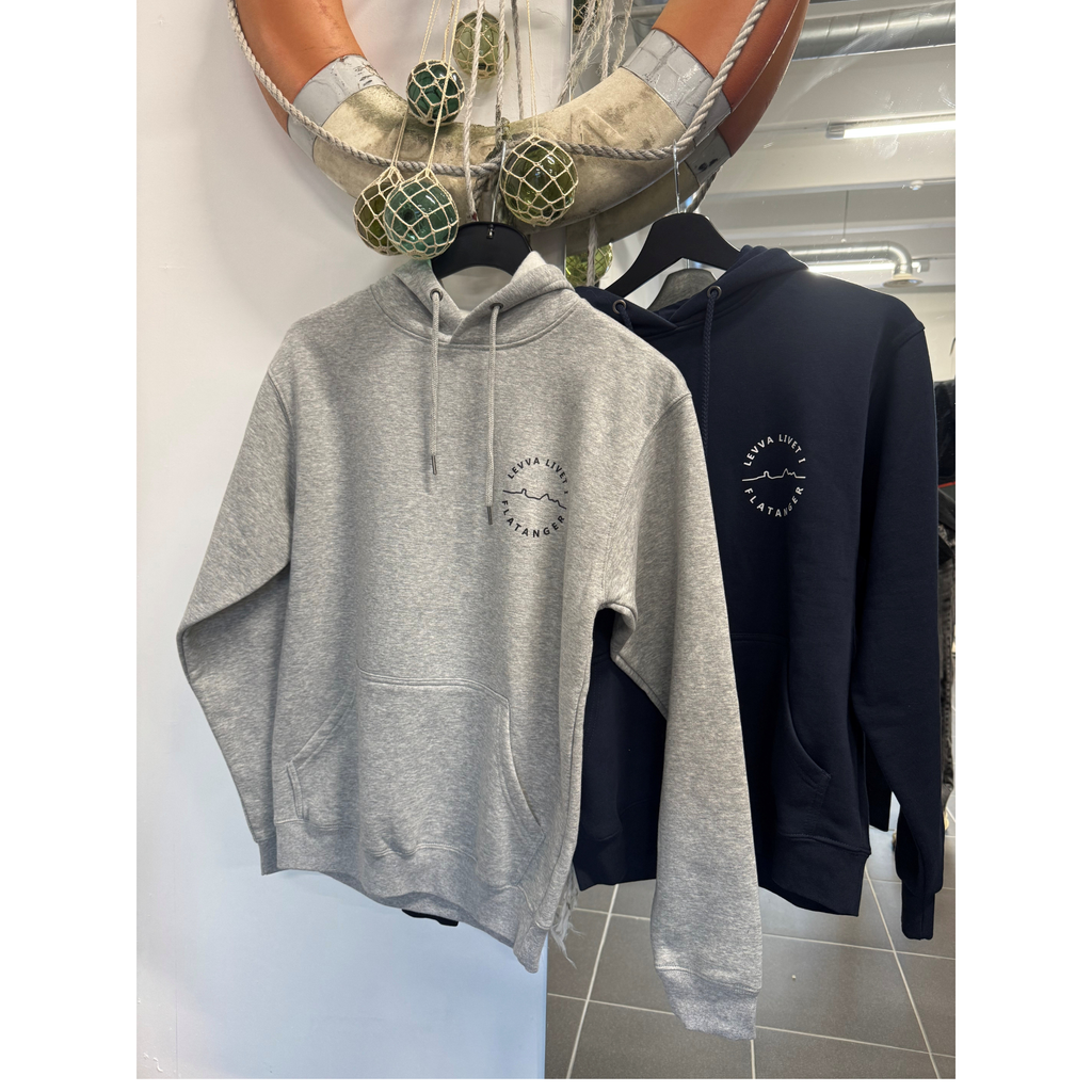 Levva livet i Flatanger hettegenser Unisex