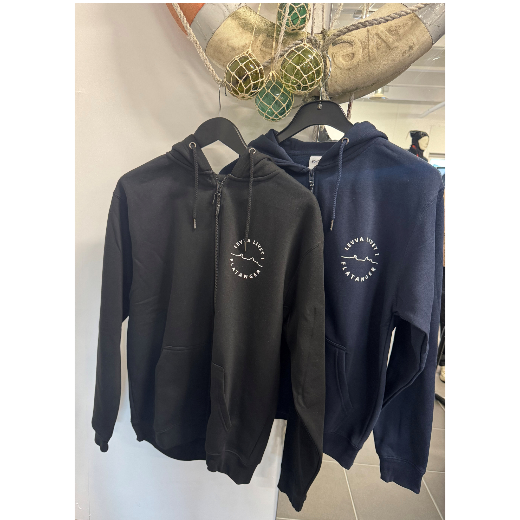 Levva livet i Flatanger Hettejakke Unisex