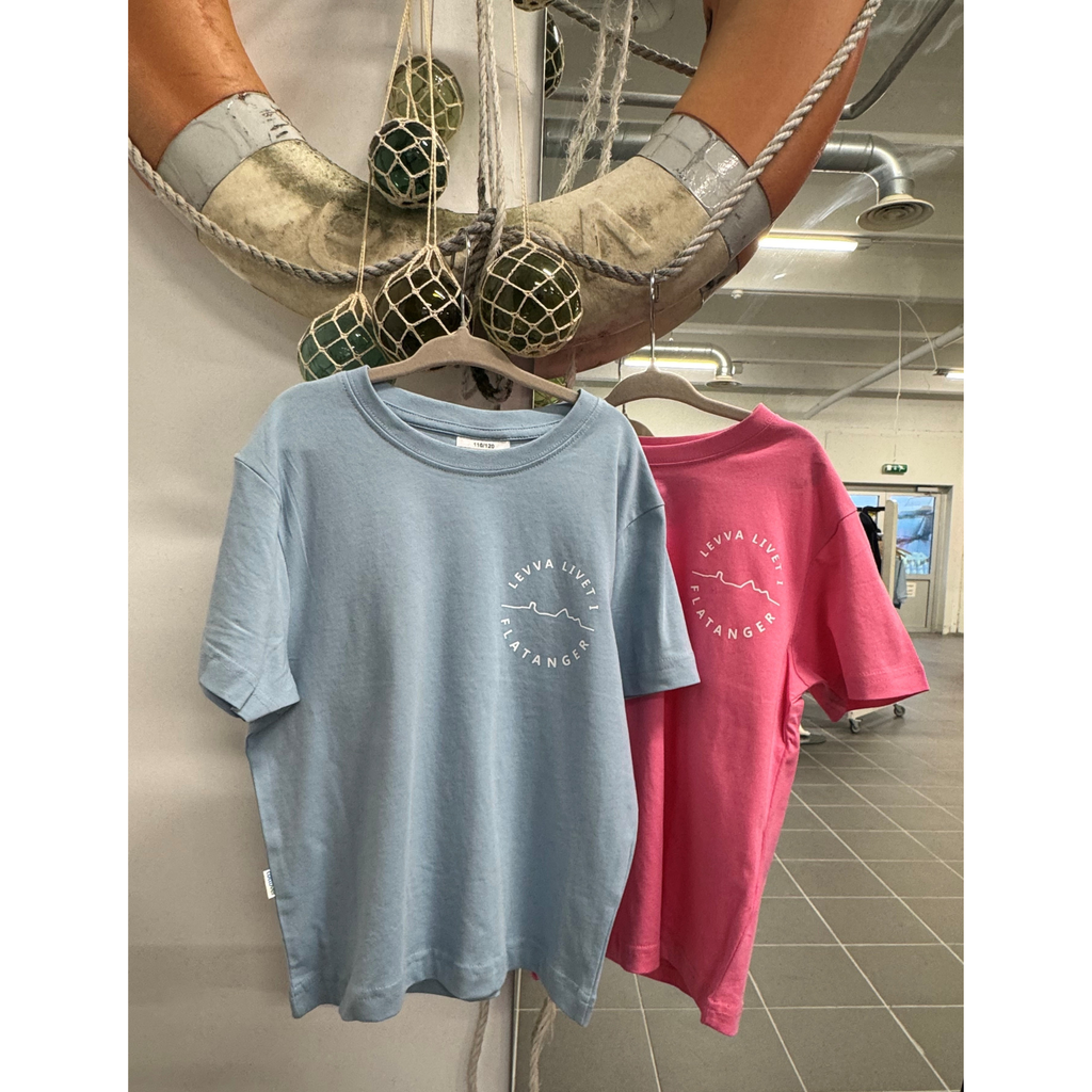 Levva livet i Flatanger T-skjorte Barn